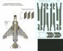Microscale 1/48 F-4 Phantom USN USMC Walkways Grigio Scuro