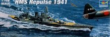 Trumpeter H.M.S. Repulse 1941 Maquette Bateau 1/700
