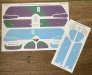 1/32 Albatros D.V light green/purple painted camouflage Scheme E