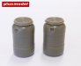 Plusmodel Barils en plastique II Easy Line 1/35