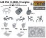 1/48 R-2800-10 engine (EDU) image 1