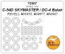 1/72 Douglas C-54D SKYMASTER, DC-4 Balair + wheels masks