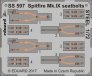 1/72 Spitfire Mk.IX seatbelts STEEL
