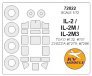 1/72 Ilyushin IL-2 + wheels masks