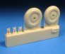 1/48 Hawker Hurricane 4 Slot Mainwheels image 1