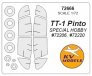 1/72 Temco TT-1 Pinto masks