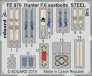 1/48 Hunter F.6 seatbelts STEEL