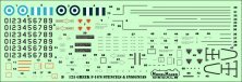 1/48 Greek Lockheed-Martin F-16C/Ds stencils & insignias