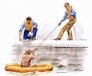 CMK 1/72 �quipage USS Gato Class x3 et canot Set 2