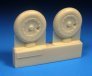 1/48 Focke-Wulf Fw-190 mainwheels with smooth tires