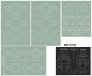 Montex Maschere F4U-1 Corsair 1/32 Tamiya Telaio Canopy