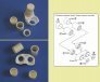 1/48 TSR-2 Exhausts nozzles set (AIRFIX)