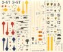 Modeldecal 1/72 Franz�sische Luftwaffe Ouragan T-28A Alouette