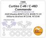 1/72 Curtiss C-46 / C-46D Commando kits + prototype paint masks