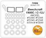 1/72 Beechcraft 1900C / C-12J Huron masks