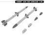 1/48 AIM-120C AMRAAM  2 pcs of US air-air missile