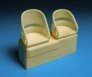 1/48 British WWI Wicker AGS Seats  No Belts