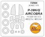 1/72 Bell P-39 Aircobra + wheels masks