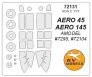 1/72 Aero 45, Aero 145 + wheels masks
