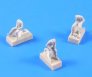 1/72 German Panzer Crew sitting (3 fig.)