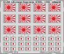 SET 1/350 IJN ensign flags large STEEL