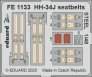 1/48 HH-34J seatbelts STEEL