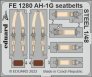 1/48 AH-1G seatbellts STEEL