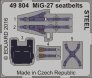 SET MiG-27 seatbelts STEEL Colour Photoetched