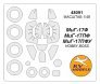 1/48 Mikoyan MiG-17 + wheels masks