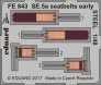 1/48 SE.5a seatbelts early STEEL