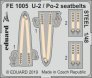 1/48 U-2 / Po-2 seatbelts STEEL