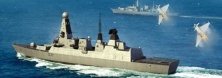 1/350 HMS Daring Type 45 Destroyer