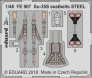 1/48 Su-35S seatbelts STEEL