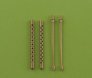 Master 1/35 Canne Browning M2 .50 ottone tornito x2