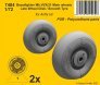 1/72 Beaufighter Mk.VI/X/21 Main wheel late/smooth
