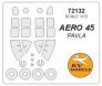 1/72 Aero 45 + wheels masks