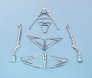 1/32 Grumman F4F-4 Wildcat, Martlet V Landing Gear