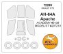 1/72 McDonnell-Douglas AH-64A Apache paint masks
