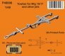 Towbar for Mikoyan MiG-15/MiG-17 and other jets 1/48