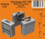 1/35 Zundapp KS 750 Metal Transport Boxes for Academy