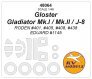 1/48 Gloster Gladiator Mk.I / Mk.II / J-8 for Roden