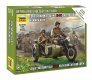 1/72 Soviet M-72 Motorcycle & Sidecar with Crew