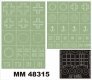 Montex Masques Ar-196A-2/A-5 1/48 Italeri