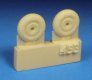 1/72 Supermarine Spitfire Five Slot Z-Block Mainwheels image 1