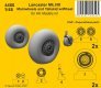 1/48 Lancaster Mk.I/III Mainwheels & Tailwheel with leg