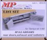 1/48 M1A2 Abrams rear doors,exhaust & radiators image 1