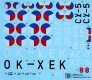 1/72 Decals Po-2 in Czechoslovak A.F. (5x camo) image 1