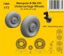 1/72 Mosquito B Mk.XVI Undercarriage wheels