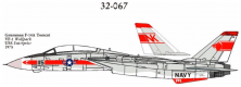 Cam Decals F-14A Tomcat VF-1 Wolfpack 1/32