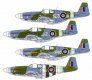 Techmod P-51B Mustang III Polish Pilots Decals 1/32